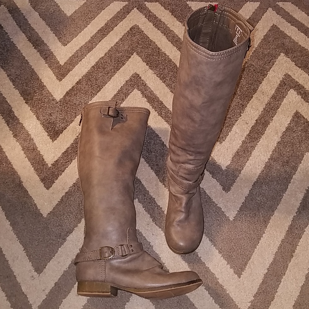 Taupe Boots